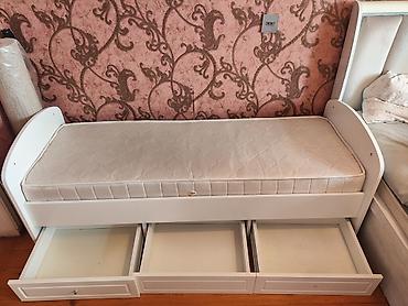 mdf panel: Oğlan və qız üçün, İşlənmiş, Təknəfərlik çarpayı, Tumba — 1