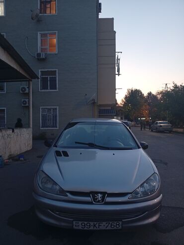 Peugeot: Peugeot 206, gümüş rəngli, sedana yaxın kuzovlu 5 qapılı hetçbek — 4
