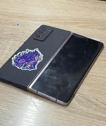 galaxy folder: Samsung Galaxy Z Fold 2, Б/у, 256 ГБ, цвет - Золотой, 1 SIM — 1