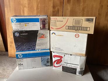 Комплектующие для принтеров: Лазерные картриджи для принтеров HP Оригинальные Б/у картриджи Так — 10