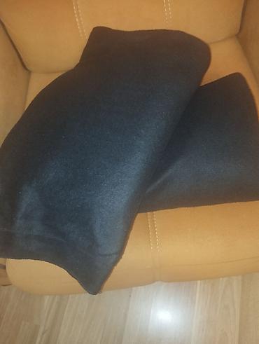 bamboo tekstil: Qara rəngli yumşaq pled/örtük- bir ededi 10 azn - Material: yumşaq — 1