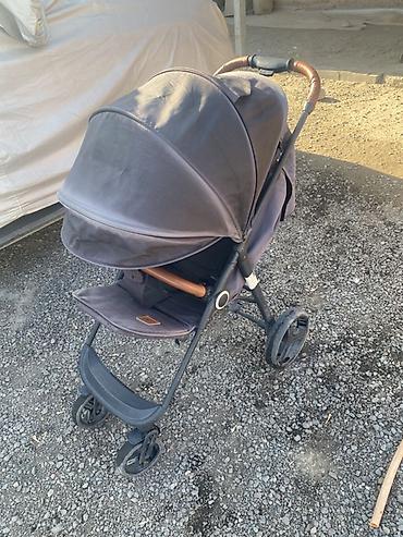 Коляски: Коляска, цвет - Черный, Б/у — 4