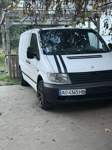 багажник на спринтер: Mercedes-Benz Vito (W638) yük/miniven Xüsusiyyətlər: - Kuzov: qapalı