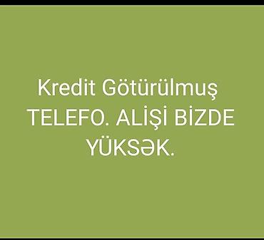 kreslo temiri: Xidmət: Kreditlə götürülmüş mobil telefonların alışı Təsvir: - — 1