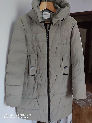 nike tech flecce: Пуховик, По колено, С капюшоном, L — 3