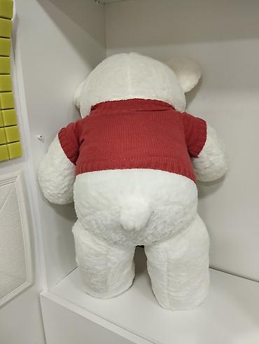 ayı teddy: Yumuşaq oyuncaq "Paltarlı Ayı 80sm" . 🆕Bütün məhsularımız Yenidir ☎️📬 — 4