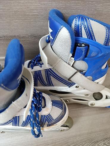 Ролики: Детские роликовые коньки, 2 пары.Каждая пара по 1350 сом Пара 1 — 7