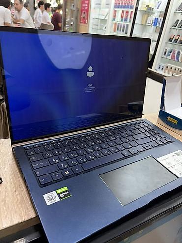 ASUS: ASUS ZenBook 15 (mavi rəng, metal korpus) - Ekran: 15.6" NanoEdge — 3