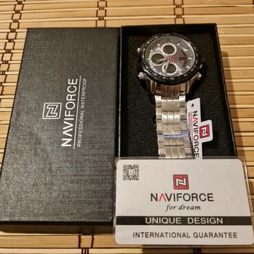 Qol saatları: Yeni, Qol saatı, NaviForce, rəng - Qara — 8