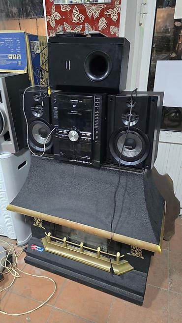 ps5 slim digital: Panasonic SC-VK660 DVD Stereo System - Komplekt: mərkəzi blok (DVD — 2