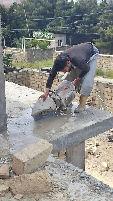 pencere ucun vinil: Beton deşmə və kəsim xidməti - Armaturlu beton, dəmir-beton, daş və — 6