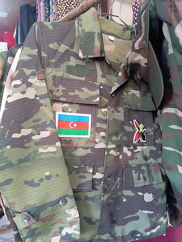 polo kurtka: Uşaq hərbi üslubda kamuflyaj gödəkçə - Rəng: çoxtonlu meşə kamuflyajı — 1
