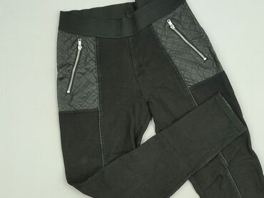woskowane spodnie orsay: Leggings, Leggings Elegant for women, size M (EU 38)