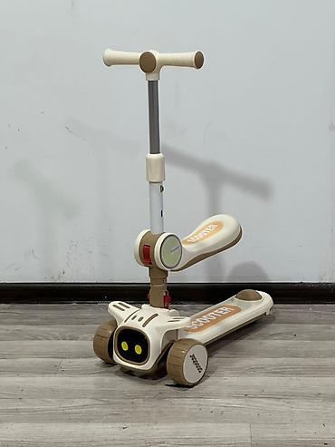 Samokatlar: 🚗💨 Oturacaqlı Scooter – həm sür, həm otur rahatlıqla! Uşaqlar üçün — 5