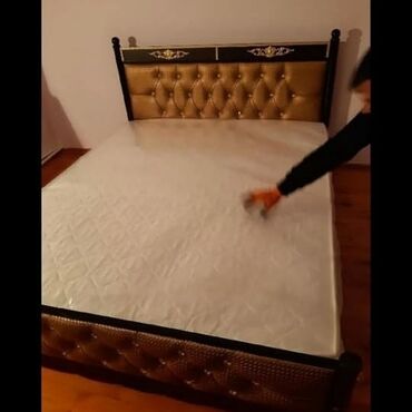 metal çardaq çarpayı: Новый, Двуспальная кровать, Без подьемного механизма, С матрасом, Без выдвижных ящиков, Азербайджан