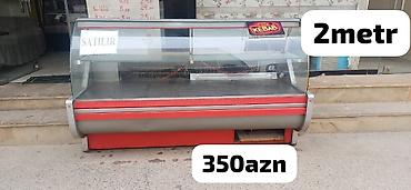 *Vitrin soyuducu satilir ela veziyyetde 2metrlikdi qiymet 350azn