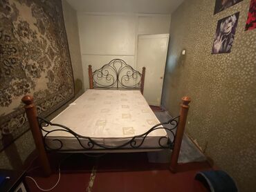 Двуспальные кровати: Двуспальная кровать, Б/у, Без матраса, длина - 205 см at lalafo.kg — 9 Двуспальные кровати: Двуспальная кровать, Б/у, Без матраса, длина - 205 см — 9