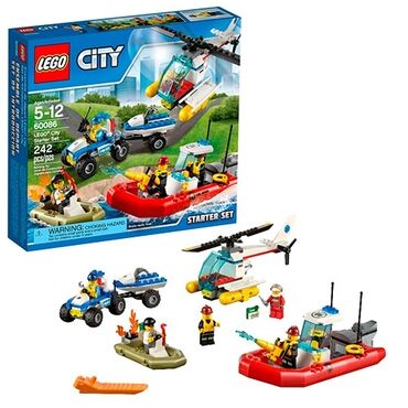 конструкторы город: Конструктор Lego City 60086 оригинал, новый. Примечание: коробка