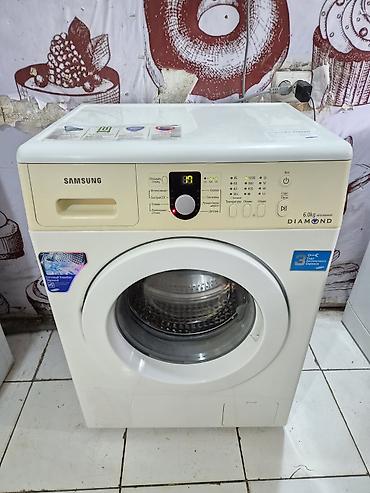 klas 6: Paltaryuyan maşın Samsung, 6 kq, İşlənmiş, Avtomat, Qurutma var, Pulsuz çatdırılma, Ödənişli çatdırılma — 1