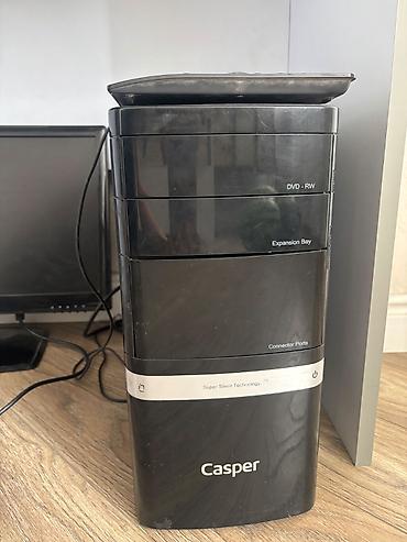 komputer ikinci el: Casper kompüter dəsti satılır 🖥️ Korpus + monitor + klaviatura + — 2
