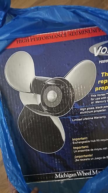 ucuz ventilyator: Michigan Wheel Marine Vortex XHS yüksək performanslı alüminium pervane — 2