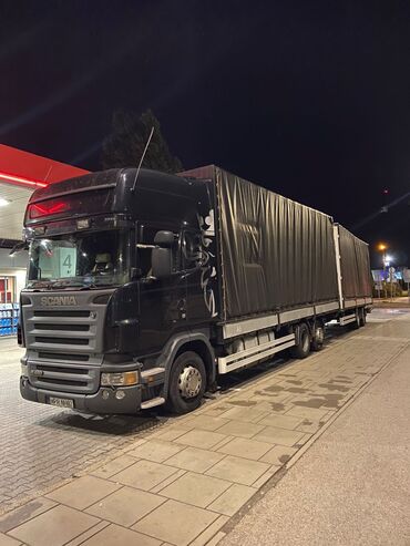 сколько стоит спойлер: Сүйрөгүч, Scania, 2007 г., Тенттелген