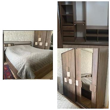 Ev üçün digər mebel: TAXT VƏ DOLAB İDEAL VƏZİYYƏTDƏ Baza matras daxil Cəmi qiymət 450 azn — 1