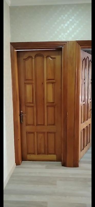 qapi bezeyi: Taxta otaq qapıları dəsti - Material: tam ağac (təbii ağac teksturası — 3