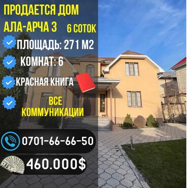 Долгосрочная аренда квартир: Дом, 271 м², 6 комнат, Агентство недвижимости, Евроремонт