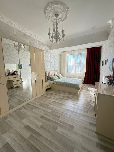 Uzunmüddətli kirayə mənzillər: 28 may metrosu 10cu mertebe 3 otag 120m2 Esyali Komendant daxil — 9