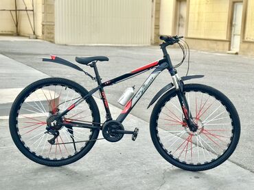 qaçış trenajoru kreditle: Şəhər velosipedi 29"