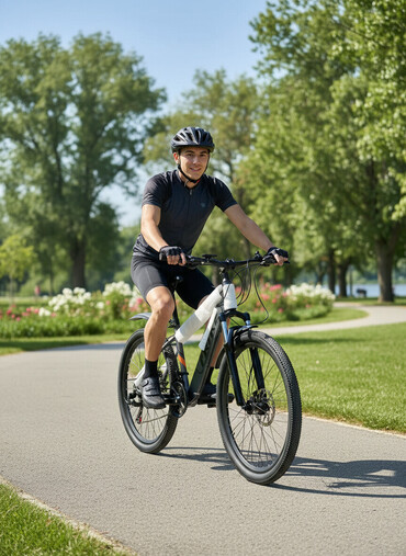 Электровелосипеды: Электровелосипед, Новый — 1