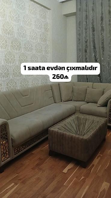 Divanlar: L‑şəkilli yumşaq künc divan - Açılır mexanizmli, bazalı (əlavə — 1