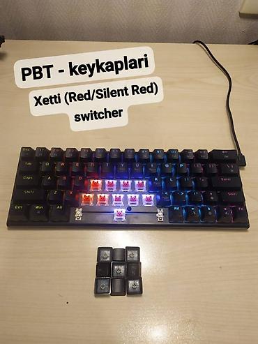 klavye: ❗Təcili satılır ❗ Oyun, mexanik klaviaturası "Mikuso XK-63 X-Series" — 7