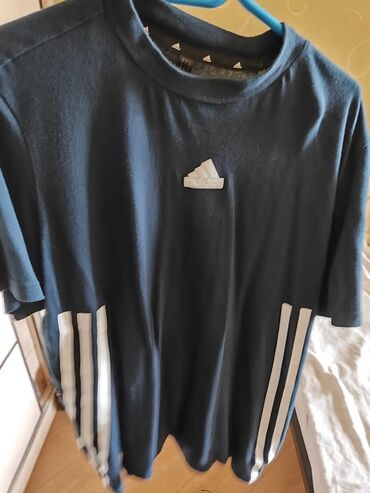 Köynəklər: Futbolka, Adidas, L (EU 40), rəng - Göy