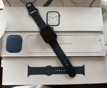 купить недорого холодильник б у: Смарт часы, Apple, Водонепроницаемый, цвет - Синий