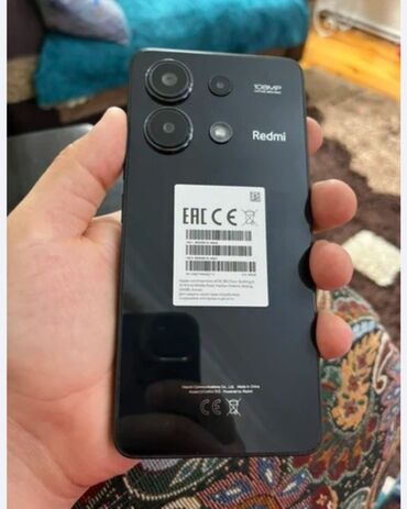 2 ci el redmi note 8: Xiaomi Redmi Note 13, 128 GB, rəng - Qara, 
 Barmaq izi, İki sim kartlı, Face ID