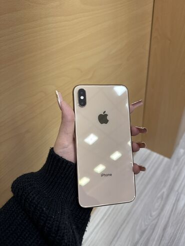 Apple iPhone: IPhone Xs Max, 64 GB, Qızılı, Barmaq izi, Face ID