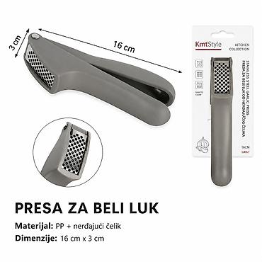 KMT presa za beli luk 2406554 Praktična presa za brzo i lako ceđenje na lalafo.rs KMT presa za beli luk 2406554 Praktična presa za brzo i lako ceđenje