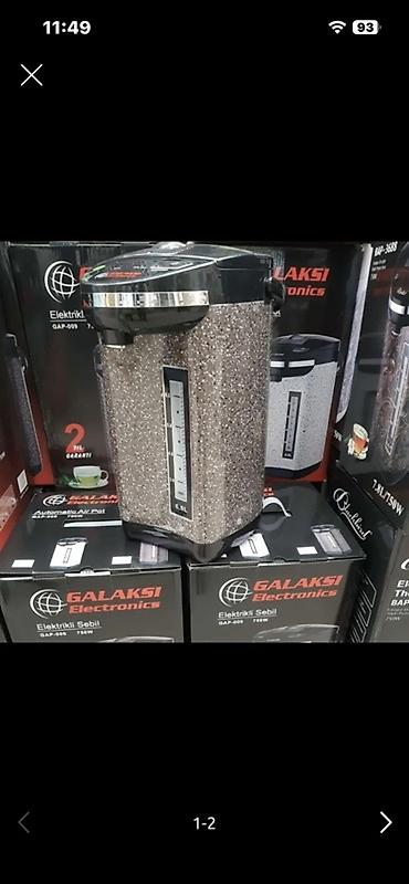 Galaksi Electronics elektrikli səbil – model GAP-909, 750W. - Həcm