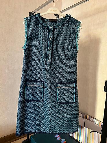 Повседневные платья: Повседневное платье, Италия, Осень-весна, Длинная модель, Хлопок, L — 16