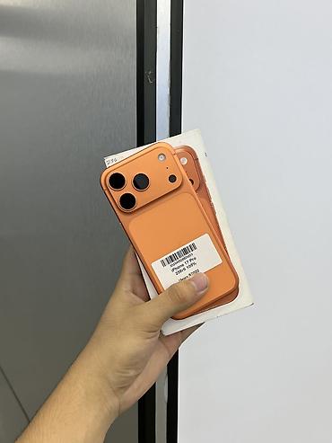 iphone 13 pro max pro: IPhone 17 Pro, Б/у, 256 ГБ, Оранжевый, Защитное стекло, Чехол, Коробка, В рассрочку, 100 % — 1