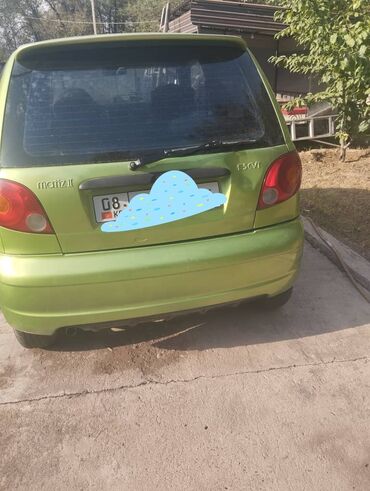 авто в рассрочку без банка рядом джал бишкек: Daewoo Matiz: 2003 г., 0.8 л, Автомат, Бензин, Седан