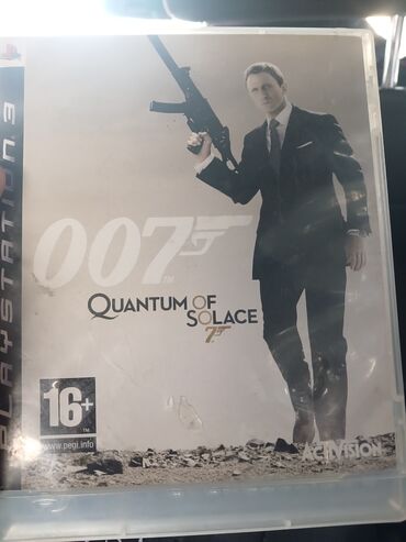 PS3 (Sony PlayStation 3): Ps3 Сони Диск Quantum of Solace, оригинал с книжкой, диск в новом