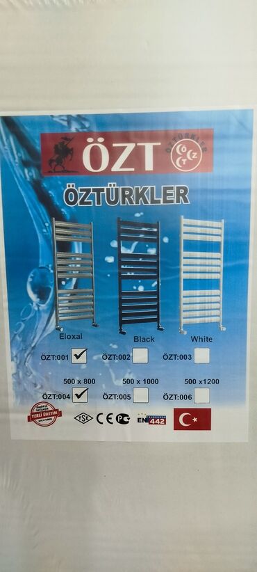 ÖZTÜRKLER dəsmal quruducu/radiator Brend: ÖZT (Öztürklər) Model