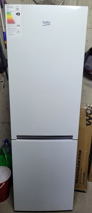 Муздаткычтар: Муздаткыч Beko, Колдонулган, Эки камералуу, De frost (тамчы), 60 * 185 * 60