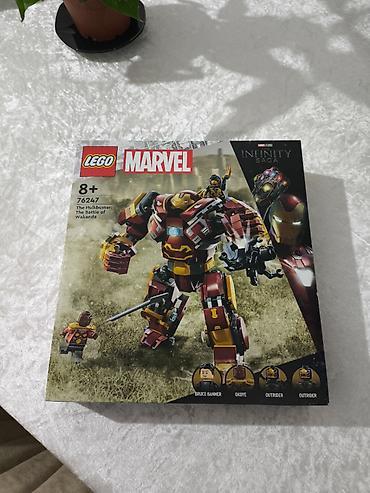 Konstruktorlar: LEGO Marvel 76247 – The Hulkbuster: The Battle of Wakanda (Infinity — 4