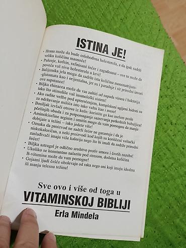 Knjige: Naslov: Erl Mindel – Vitaminska biblija Opis: - Autor: Erl (Earl) — 5