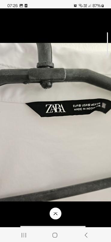 patike s: Nova Zara bela kosulja s velicina bez etikete — 2
