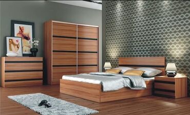 Yataq otağı dəstləri: 2 təknəfərlik çarpayı, Dolab, Komod, Termo, Rusiya, Yeni — 12